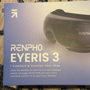 Migraine Relieving hot/cold Eye Massager with voice control. New in Box🤓💕
